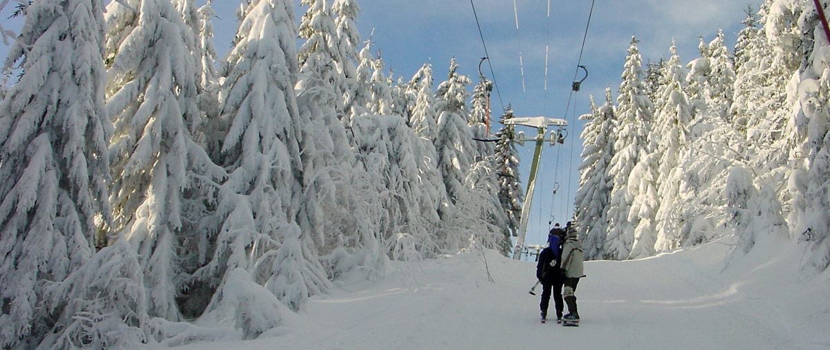 Skigebiet Geißkopf Bayr. Wald